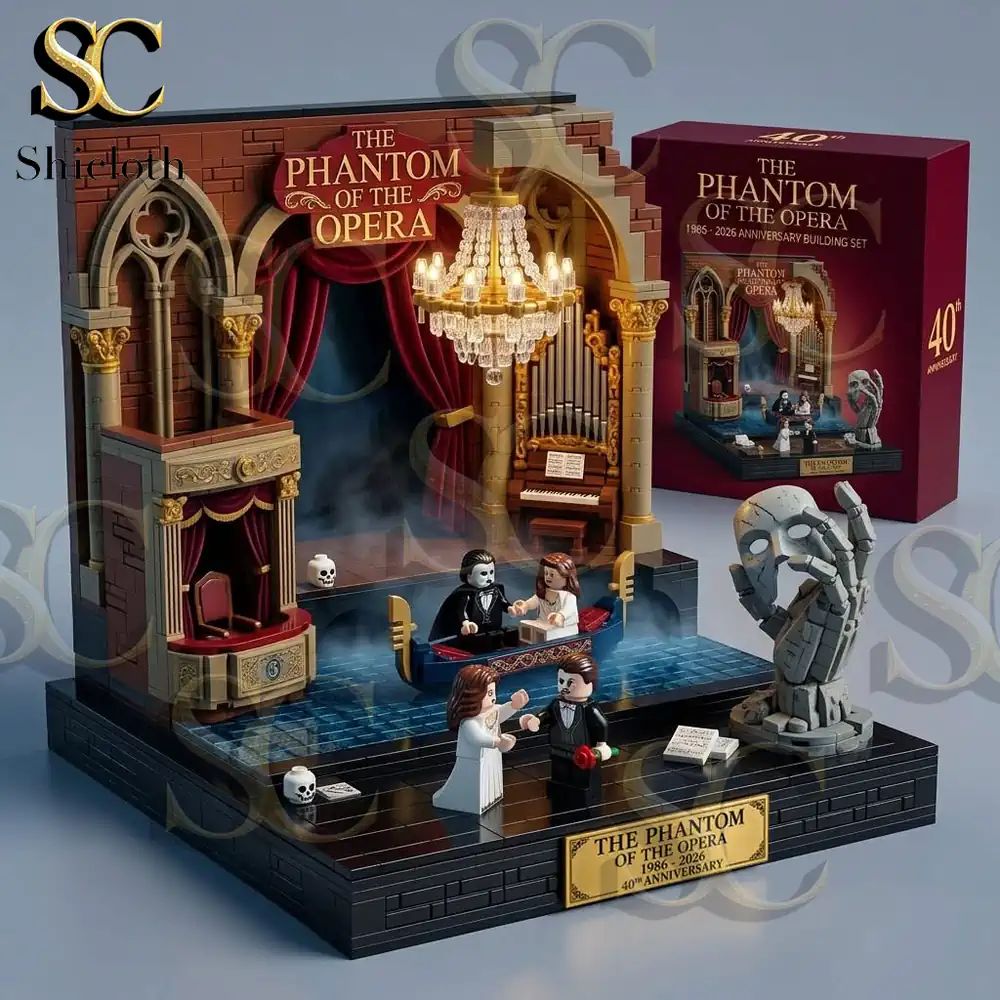 The Phantom of the Opera 40th Anniversary Building Brick Set
