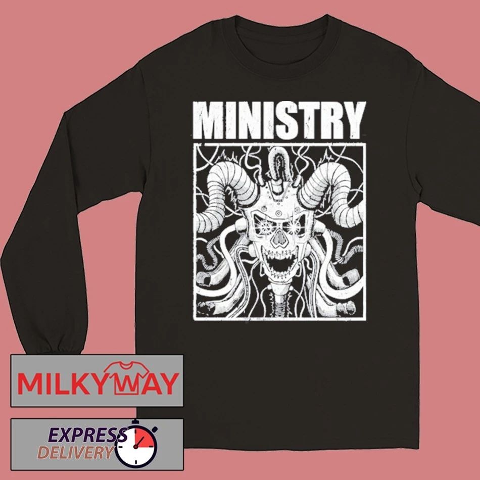 The Ministry Machine Skull Shirt