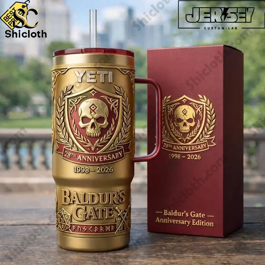 Baldur’s Gate 28th Anniversary Special YETI Tumbler