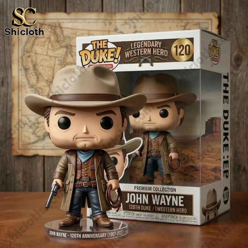 Legendary Western Hero John Wayne 120th Anniversary Pop! Figure