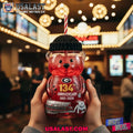 Georgia Bulldogs 134th Anniversary Bear Glass Cup
