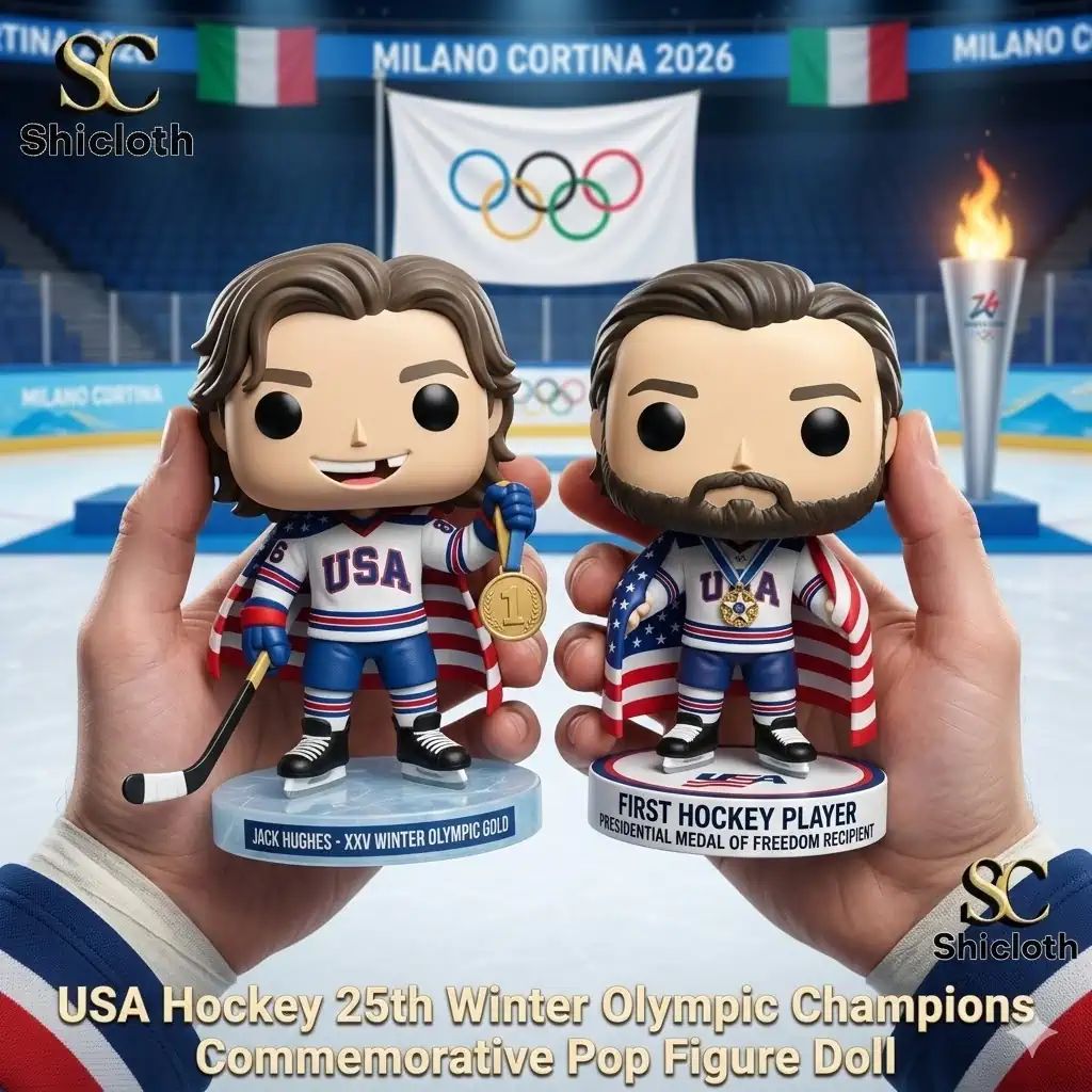 Team Usa Hockey XXV Winter Olympic Gold Pop! Figure Dolls