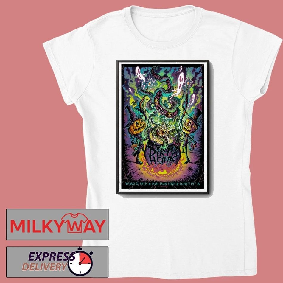Dirty Heads Fall Tour 2025 Atlantic City, NJ Tour Poster shirt