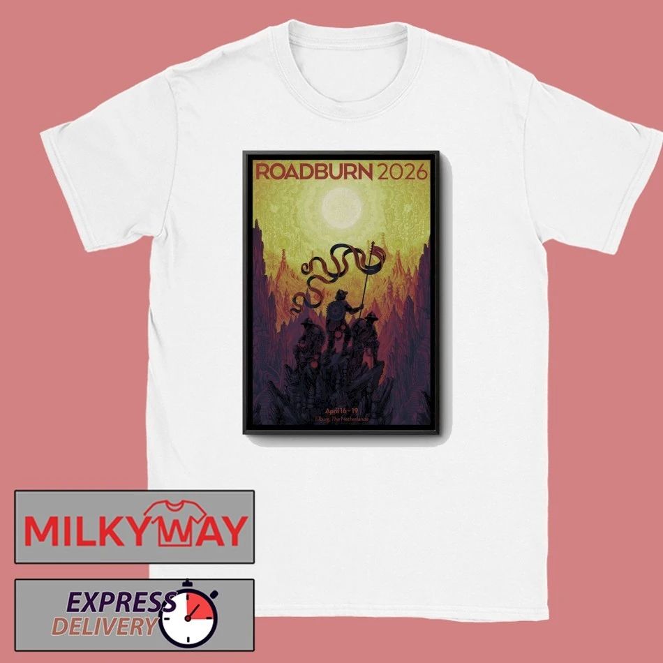 Roadburn Festival 4 16-4 19 2026 Tilburg, NL Poster shirt