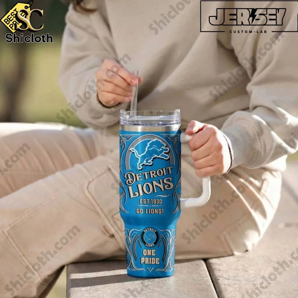 Detroit Lions One Pride Special YETI Tumbler
