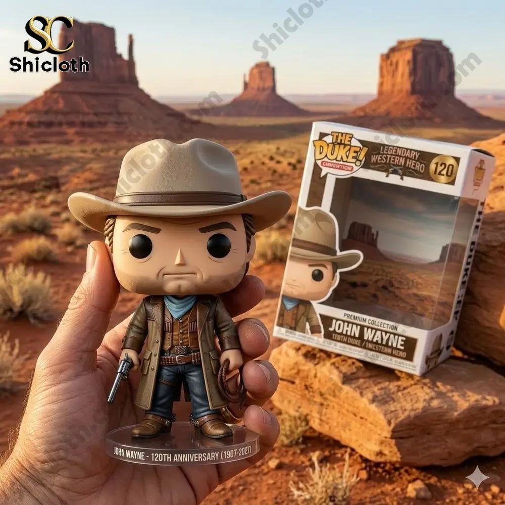 Legendary Western Hero John Wayne 120th Anniversary Pop! Figure