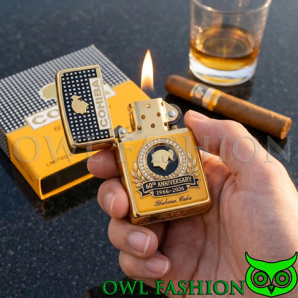 Cohiba 60th Anniversary Collector Lighter 1966–2026