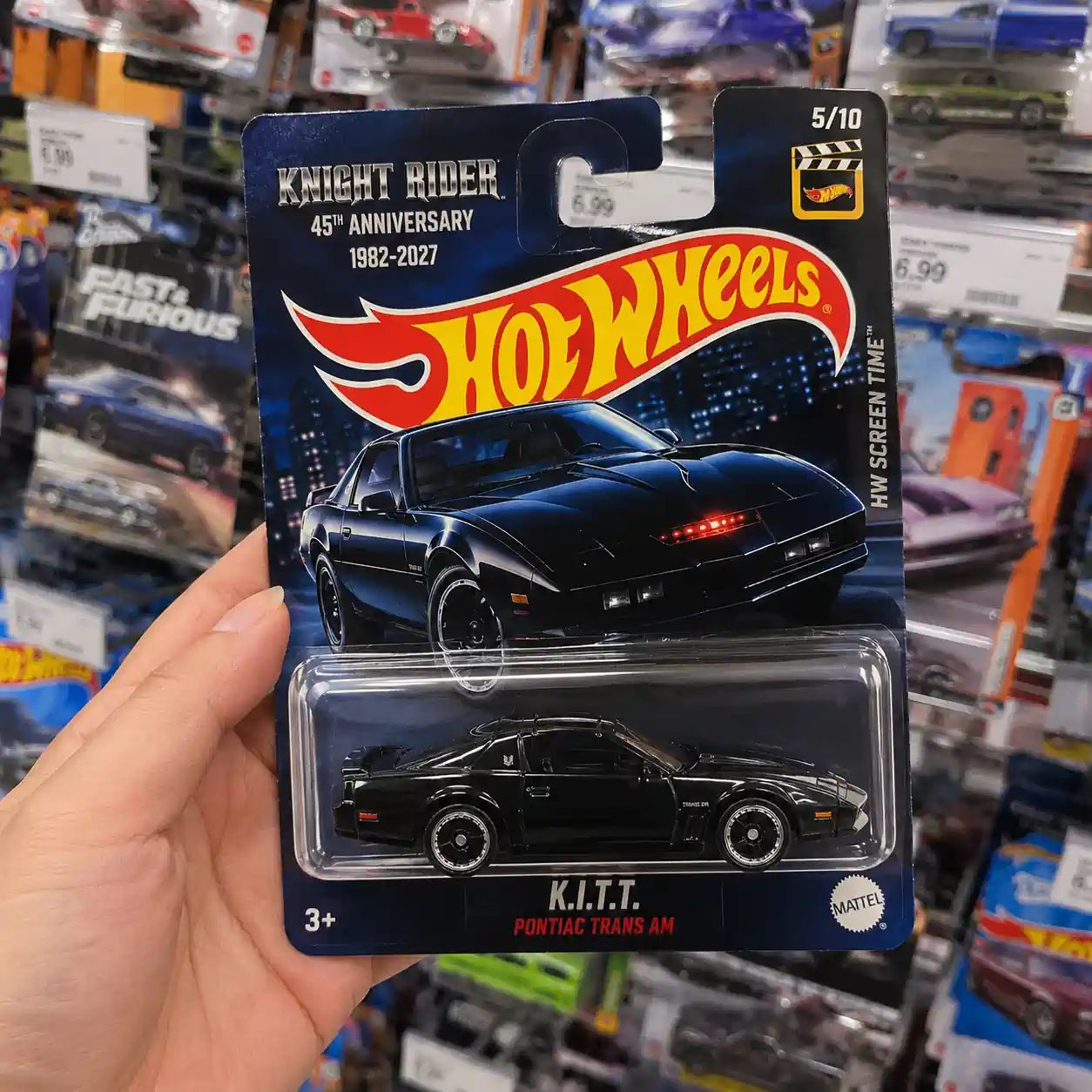 Wheels Knight Rider 45th Anniversary K.I.T.T. Collector Edition
