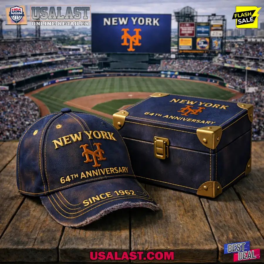 New York Mets 64th Anniversary 1962-2026 Classic Cap