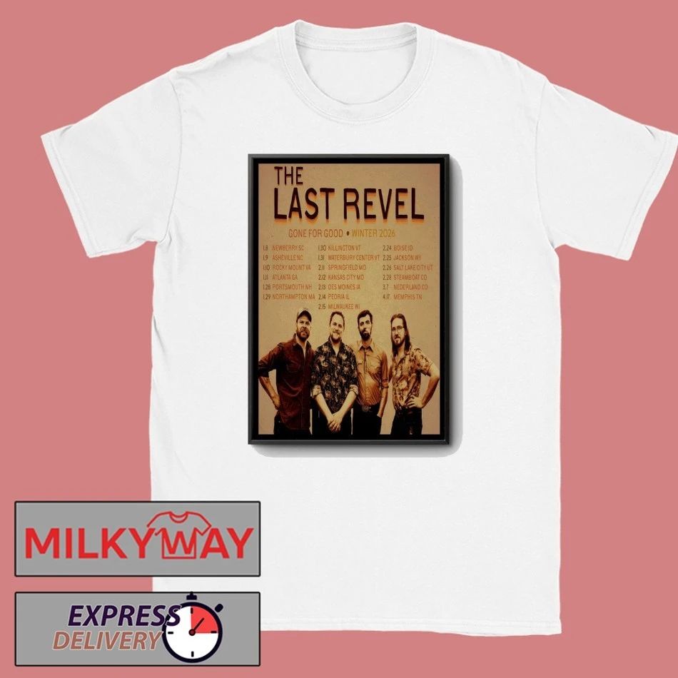 The Last Revel Winter Tour 26 Poster shirt