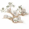 Wooden Bookcase Tree Bookshelf – Book Shelf Handmade Furniture