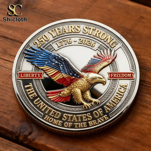 250 Years Strong United States Semiquincentennial Commemorative Coin