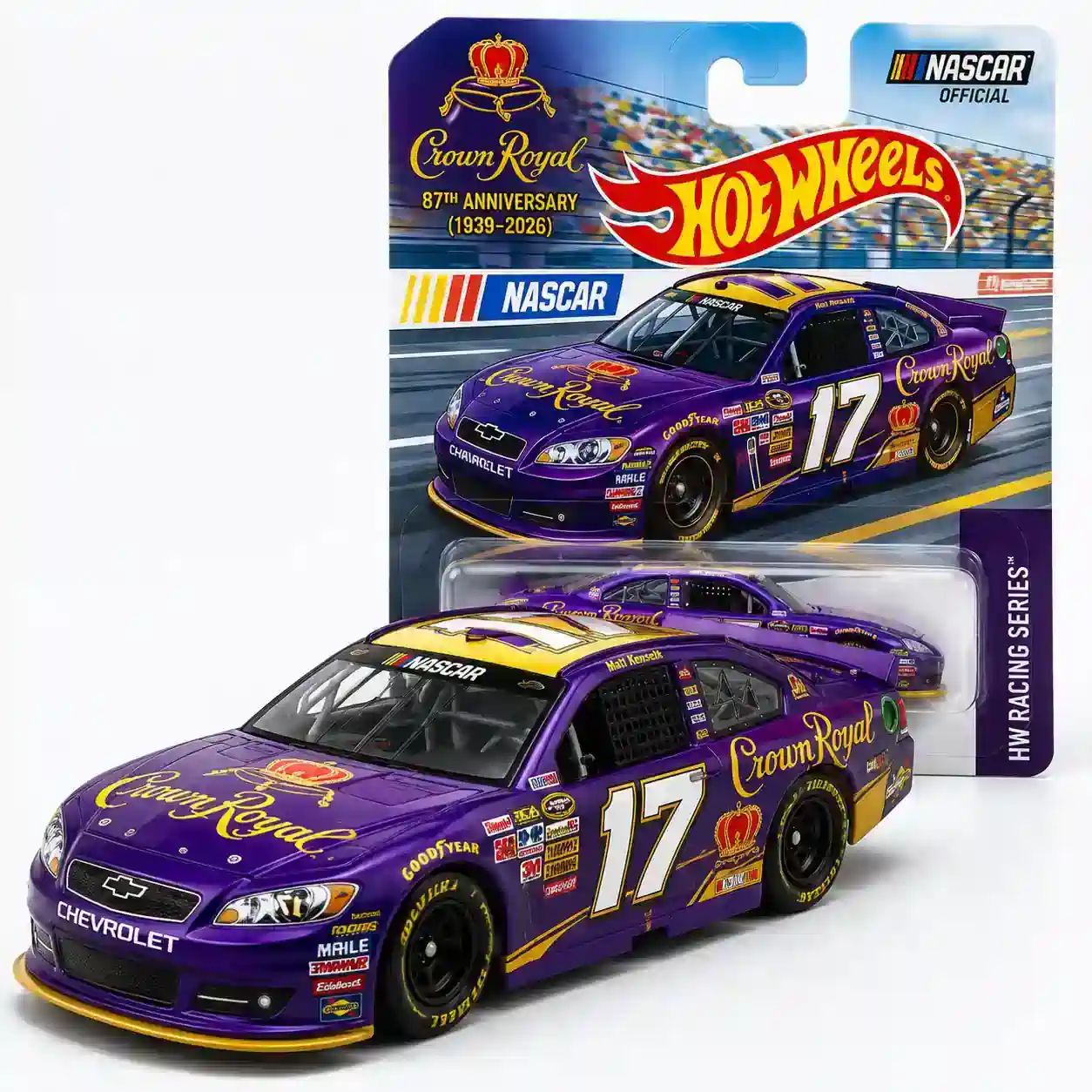 Wheels Crown Royal 87th Anniversary Matt Kenseth #17 NASCAR Chevrolet