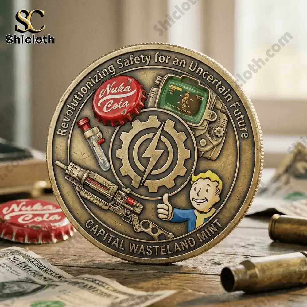 Fallout 30th Anniversary Vault Dweller Edition Challenge Coin