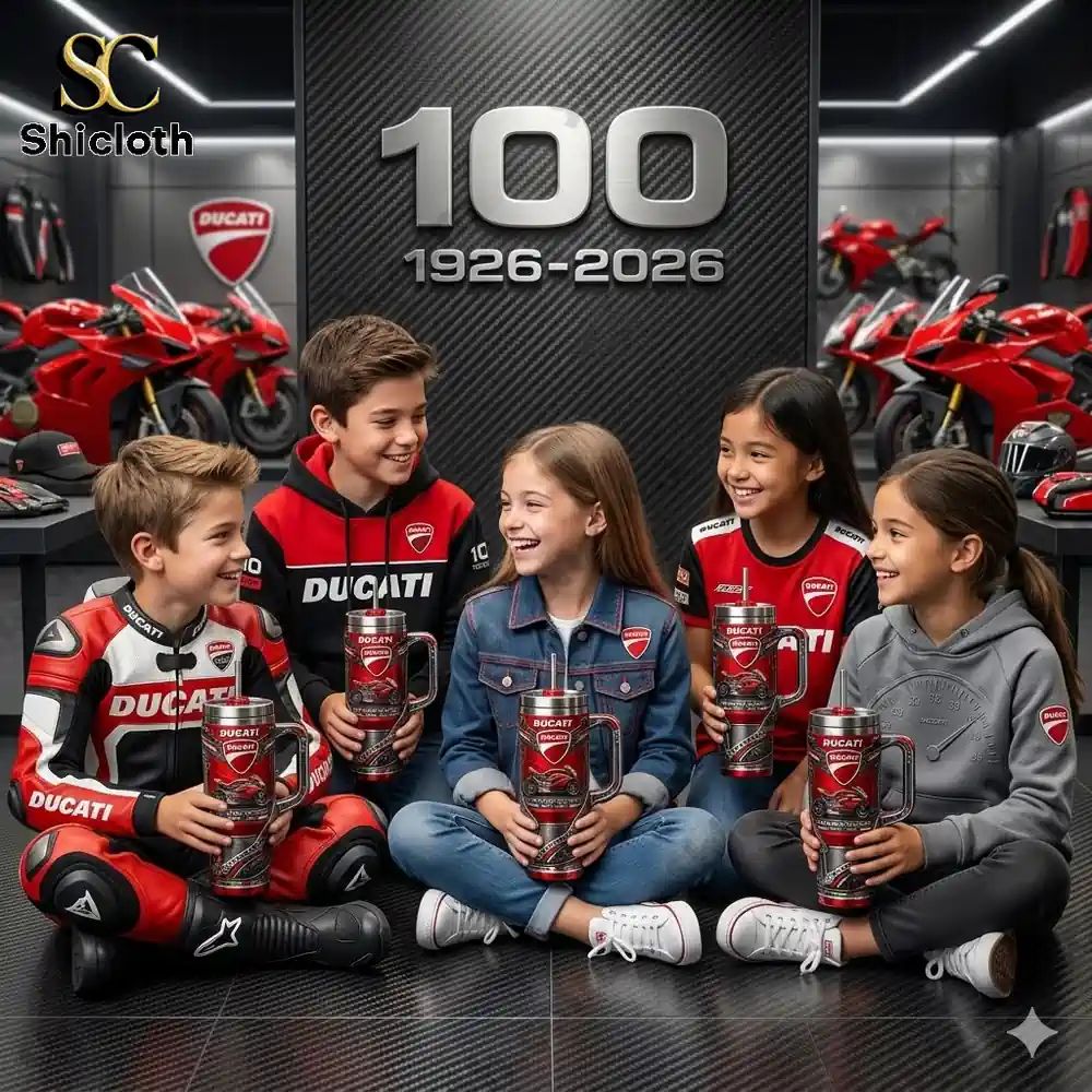 Ducati 1926-2026 100th Anniversary 3D Relief Insulated Tumble