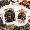 Rat Fink Drink Up Troublemakers Halloween T-Shirt