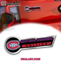 Montreal Canadiens Edition 3D Engraved Car Name Emblem