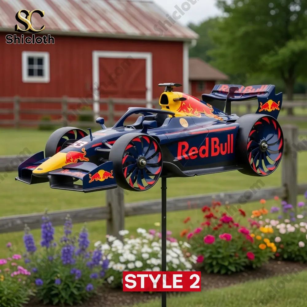 Formula 1 Team Wind Spinner For Garden