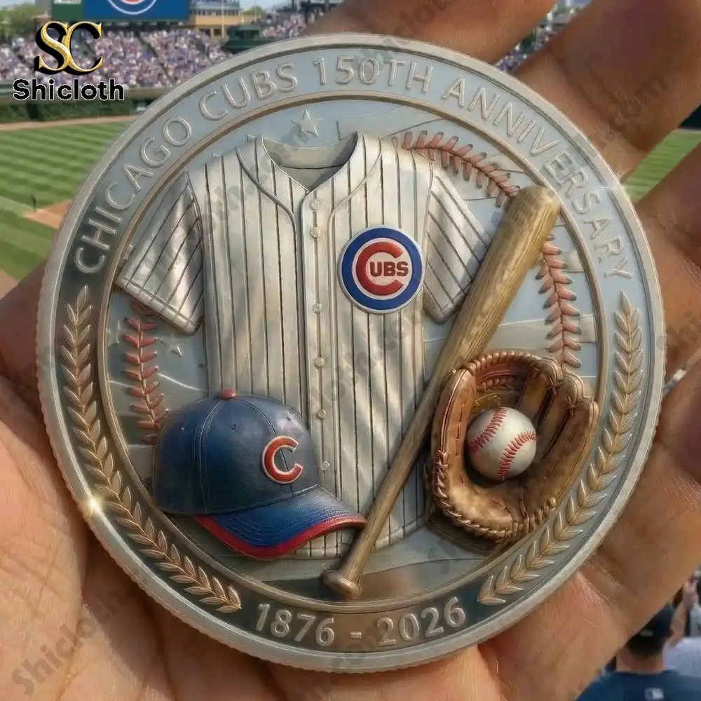 Seller Chicago Cubs 150th Anniversary Commemorative Coin