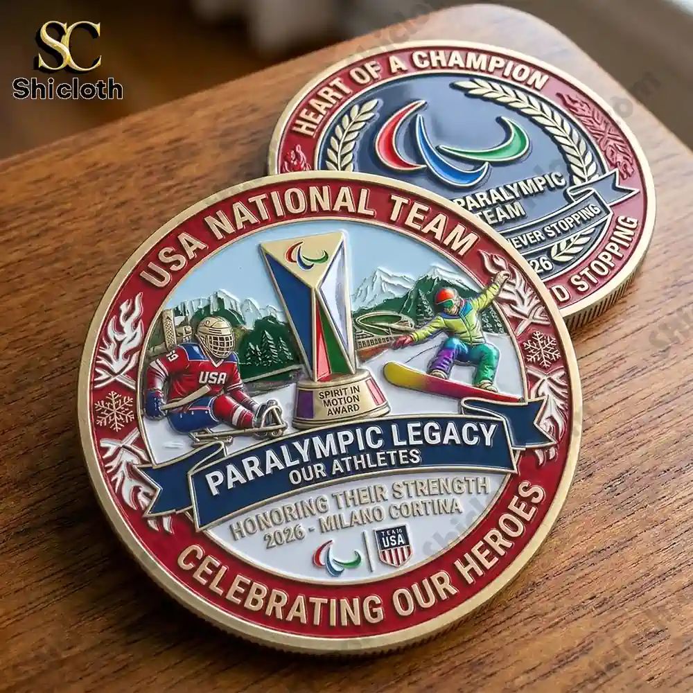 USA National Team Paralympic Legacy Commemorative Coin