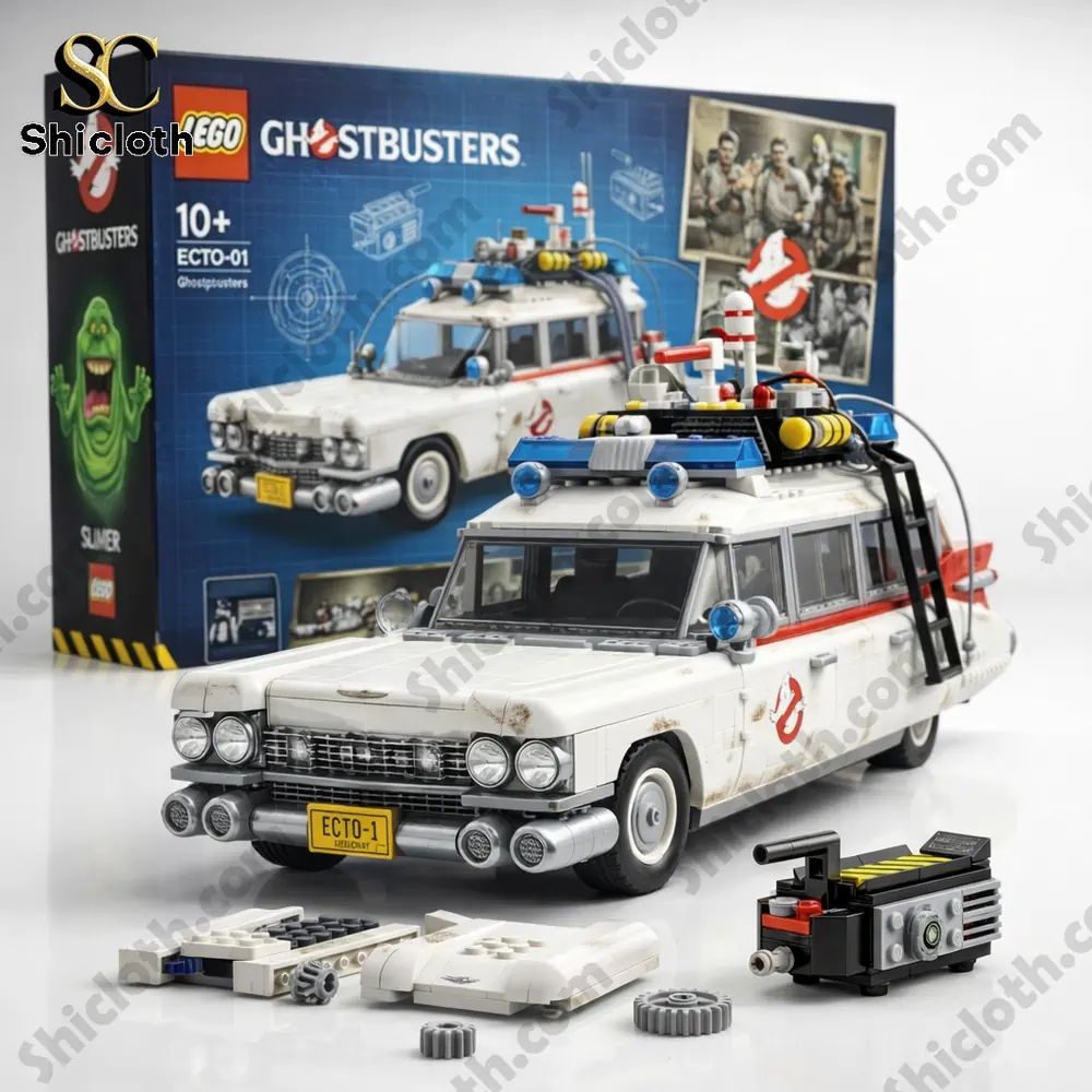 Ghostbusters Ecto-1 Building Brick Set