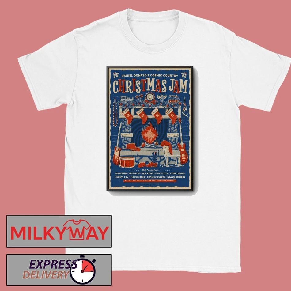 Daniel Donato’s Cosmic Country 12 5-12 6 2025 Brooklyn Bowl Nashville TN Poster shirt