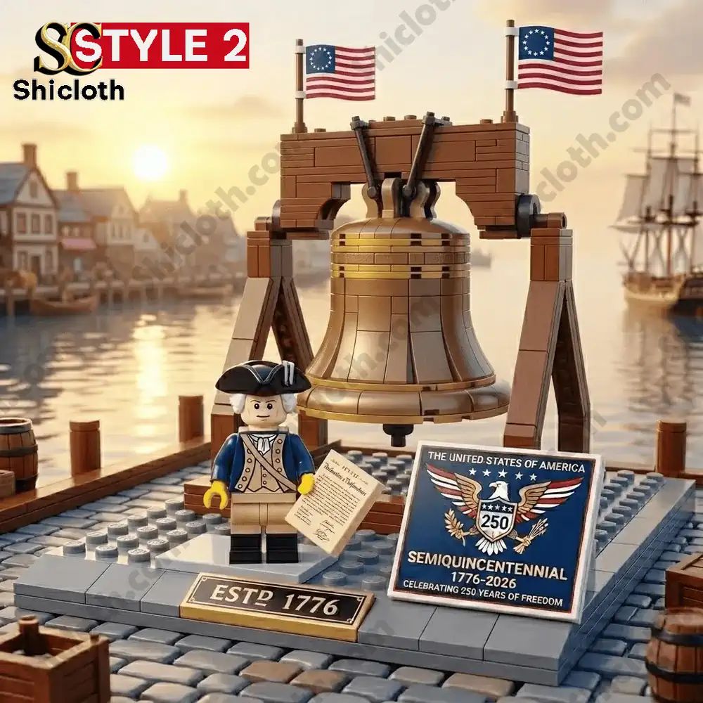 American Independence 250th Anniversary Building Block Set(1776-2026）