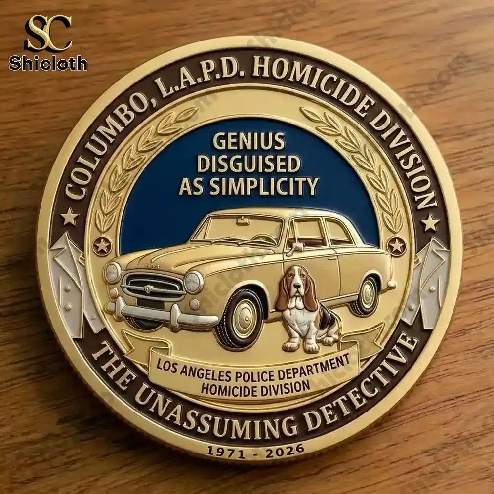 Columbo, L.a.p.d. Lieutenant 55th Anniversary Commemorative Coin