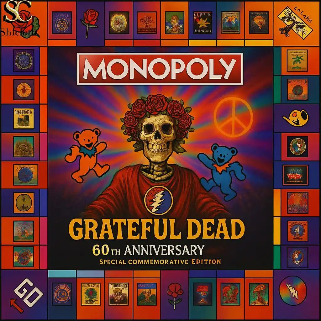 Grateful Dead 60th Anniversary Special Commemorative Edition Monopoly 2026