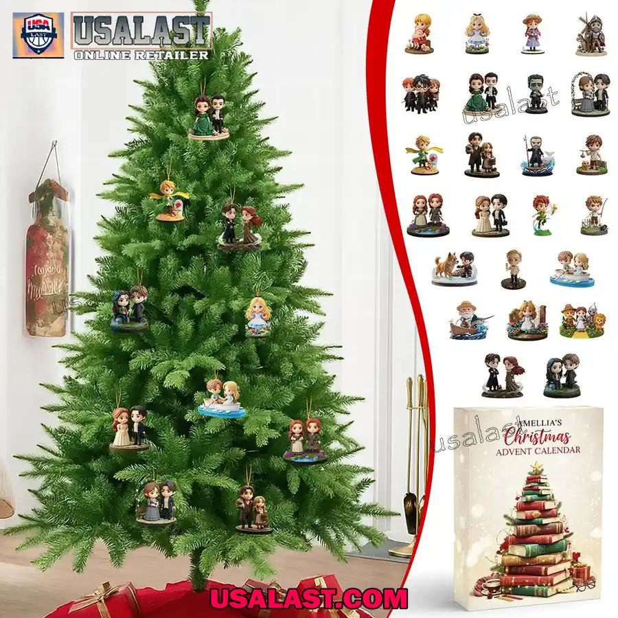 Personalized Literary Magic Christmas Advent Calendar