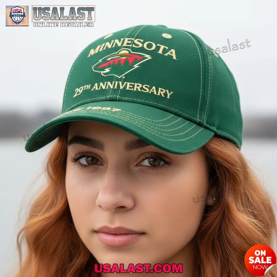 Minnesota Wild 29th Anniversary 1997-2026 Classic Cap