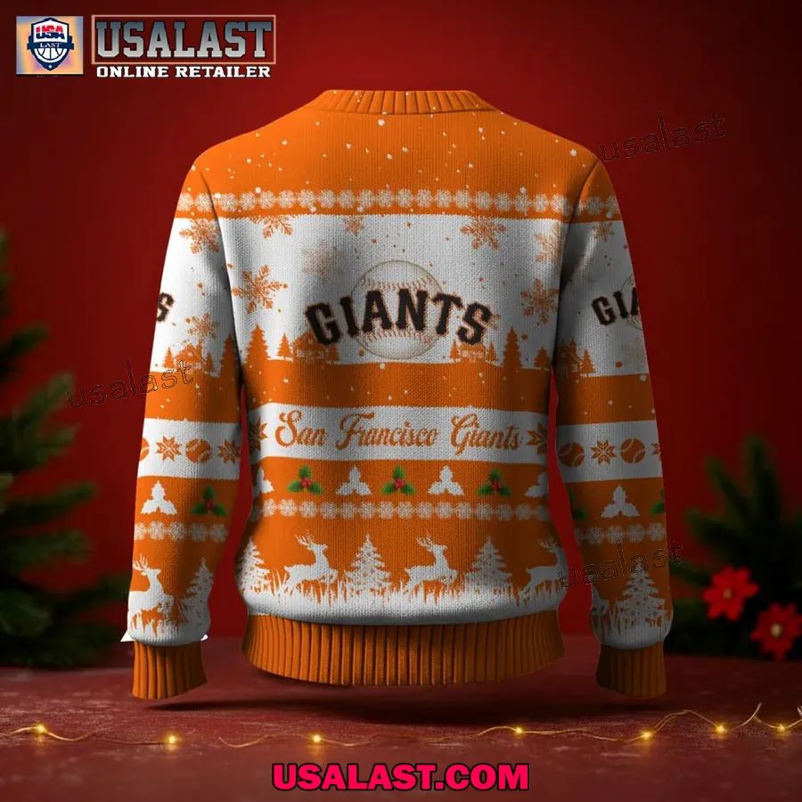 San Francisco Giants Ugly Christmas Sweater Jumper
