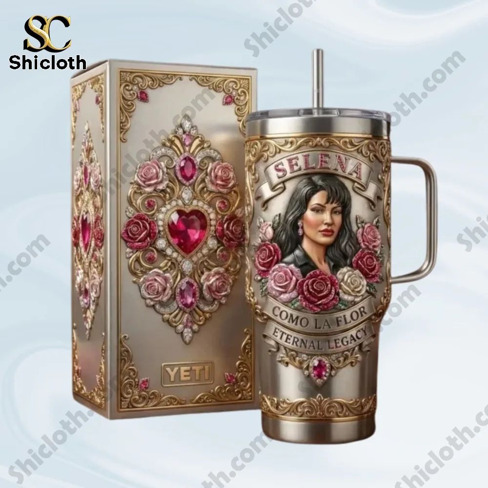 Selena Como La Flor Eternal Legacy Yeti Tumbler