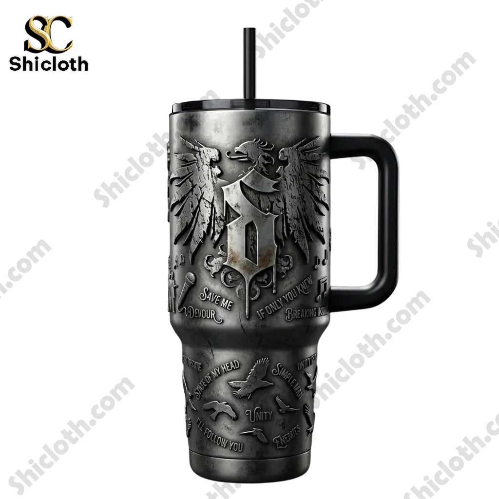Shinedown State of My Head 40oz Tumbler With Handle