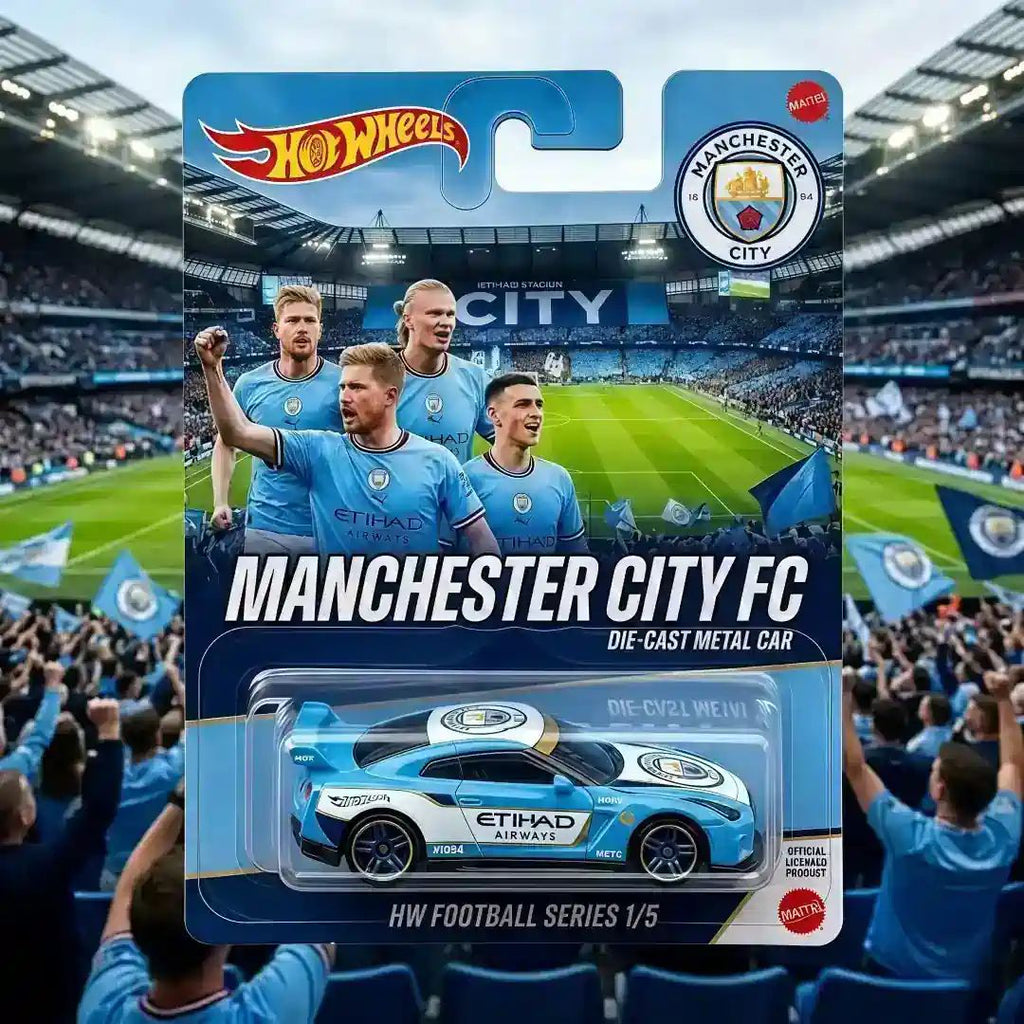 Wheels Manchester City Limited Edition Car HW Football Series