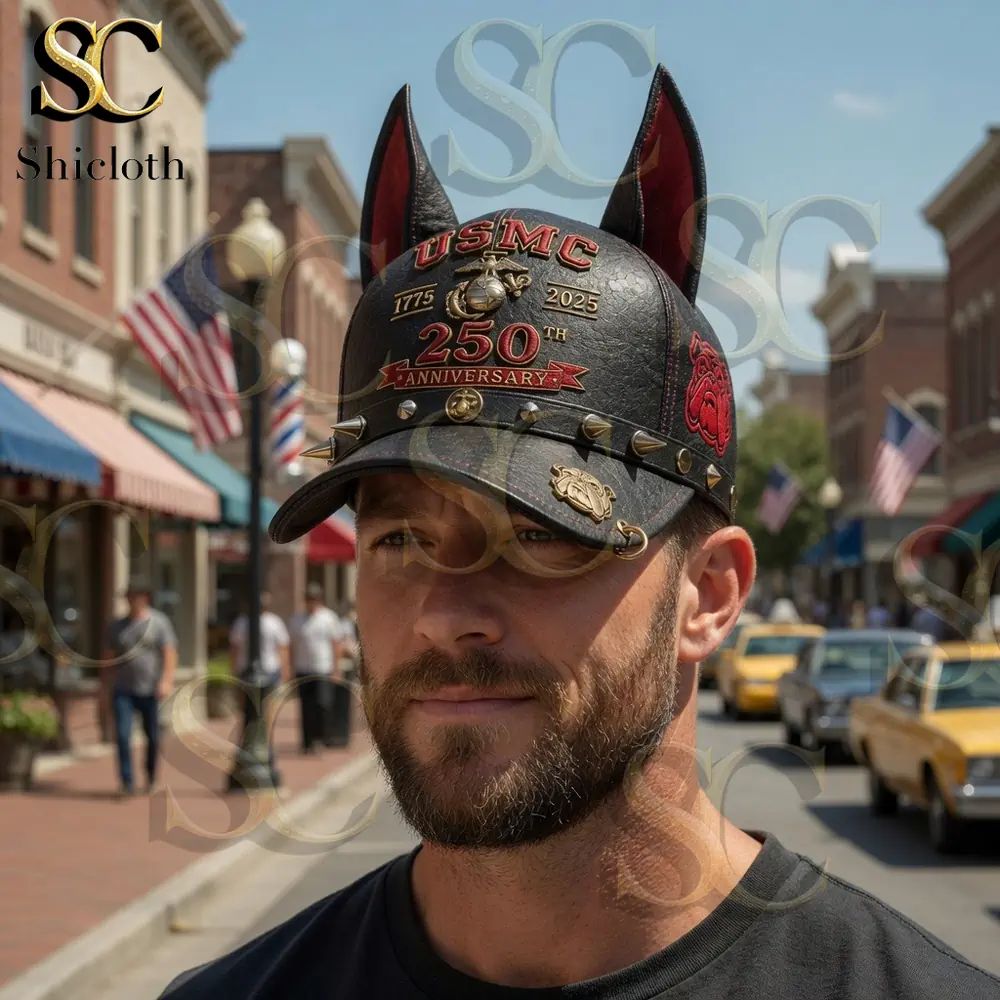 USMC Devil Dog 250th Anniversary Cap