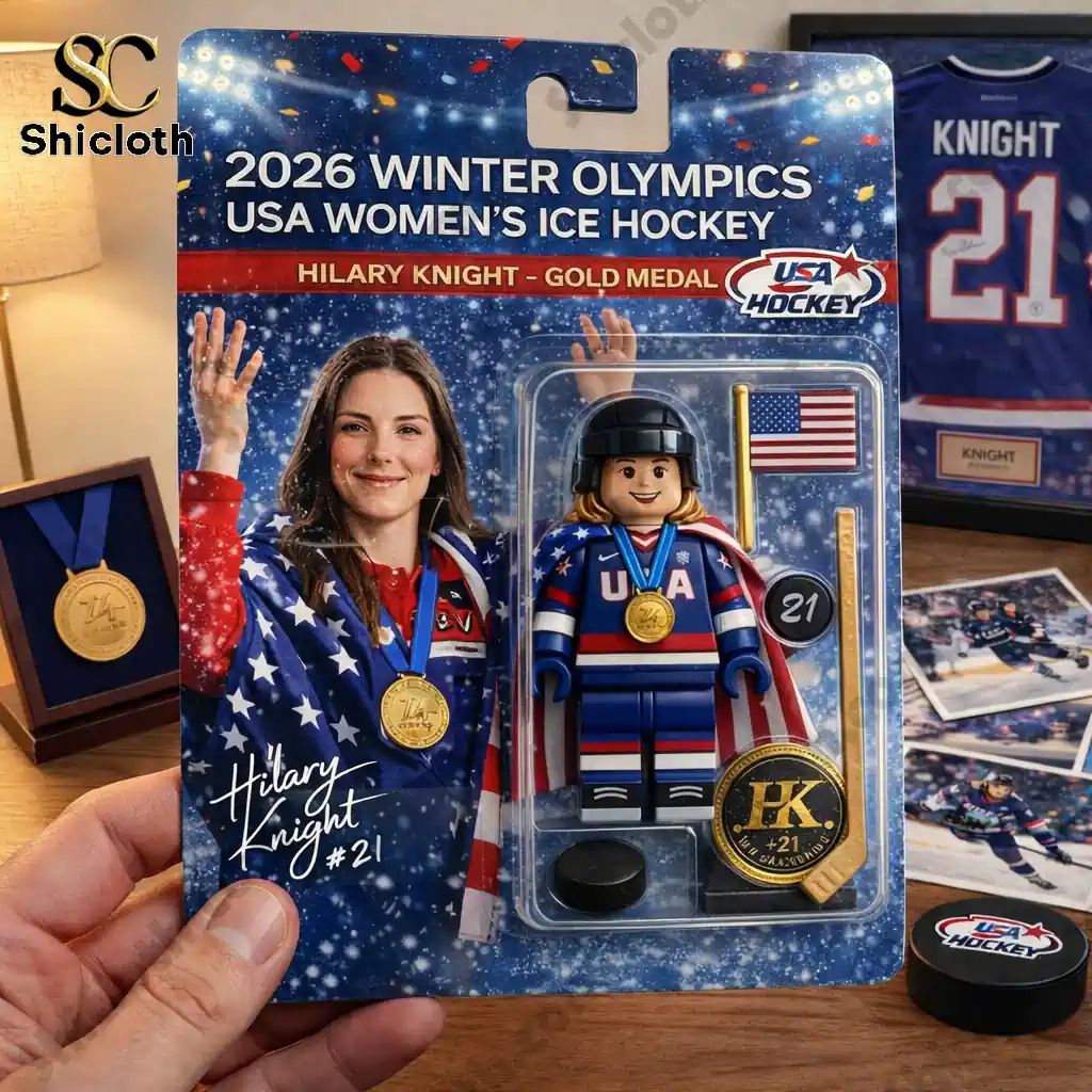 Hilary Knight 2026 Gold Medal Edition USA Ice Hockey Champions Figure Doll
