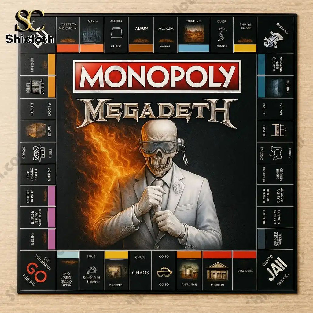 Megadeth’s Final Tour Monopoly Board Game 2026