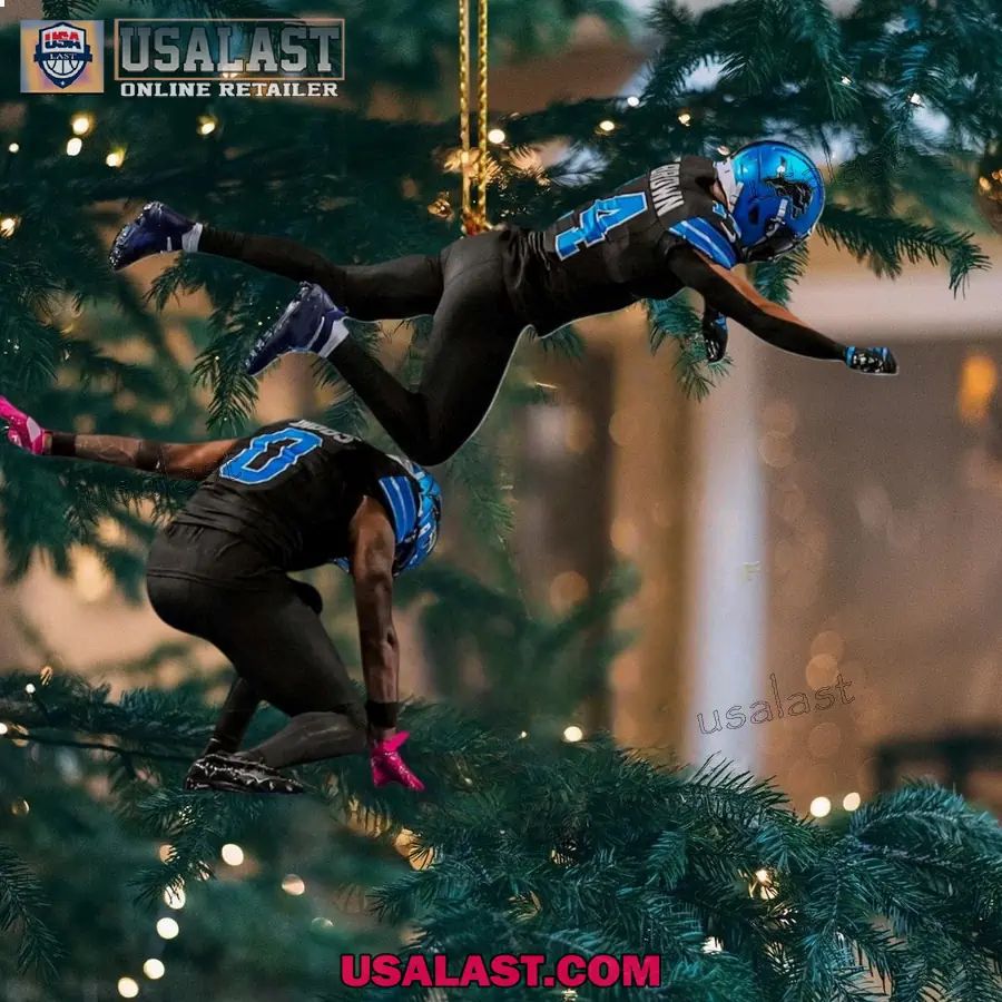 Detroit Lions Touchdown Celebration Ornament