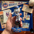 New York Mets 64th Anniversary Decor Car Dashboard Bobblehead