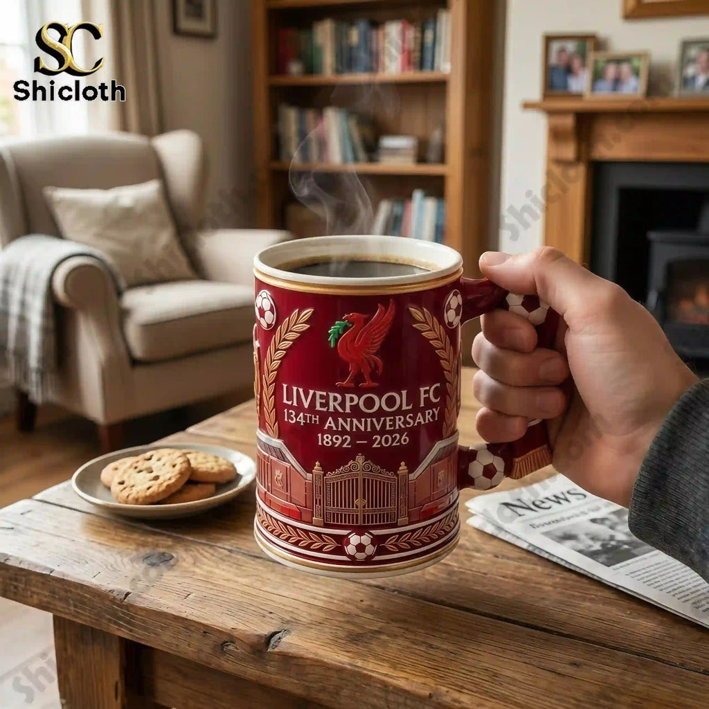 Liverpool FC 134th Anniversary Commemorative Mug