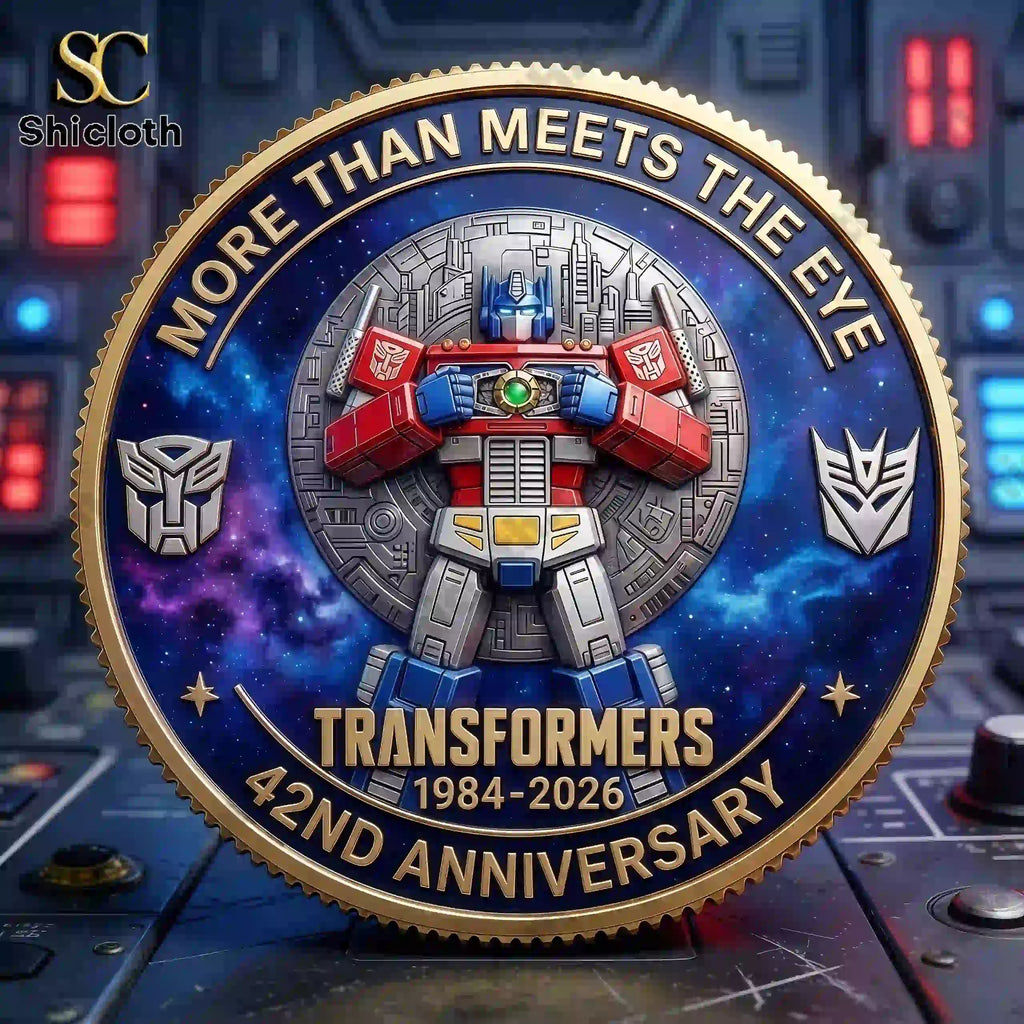 Transformers 42nd Anniversary More Than Meets The Eye Commemorative Coin