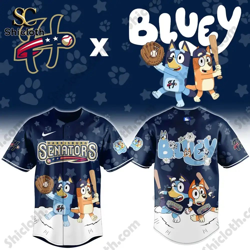 Harrisburg Senators Bluey Night Game Limited Jersey