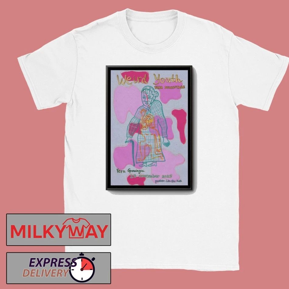Weird Youth Nov 29 2025 Vera in Groningen NL Poster shirt