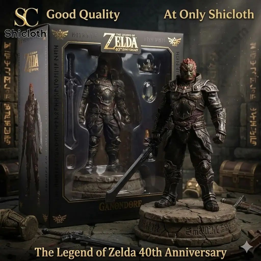 Zelda 40th Anniversary Hot Toy 1-6 Collection Figures