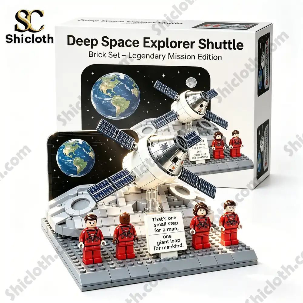 Deep Space Explorer Shuttle Brick Set Legendary Mission Edition