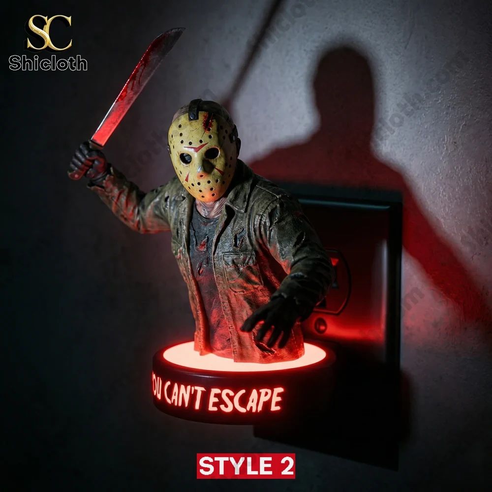 Scream Face Your Fear Horror Night Light Collection