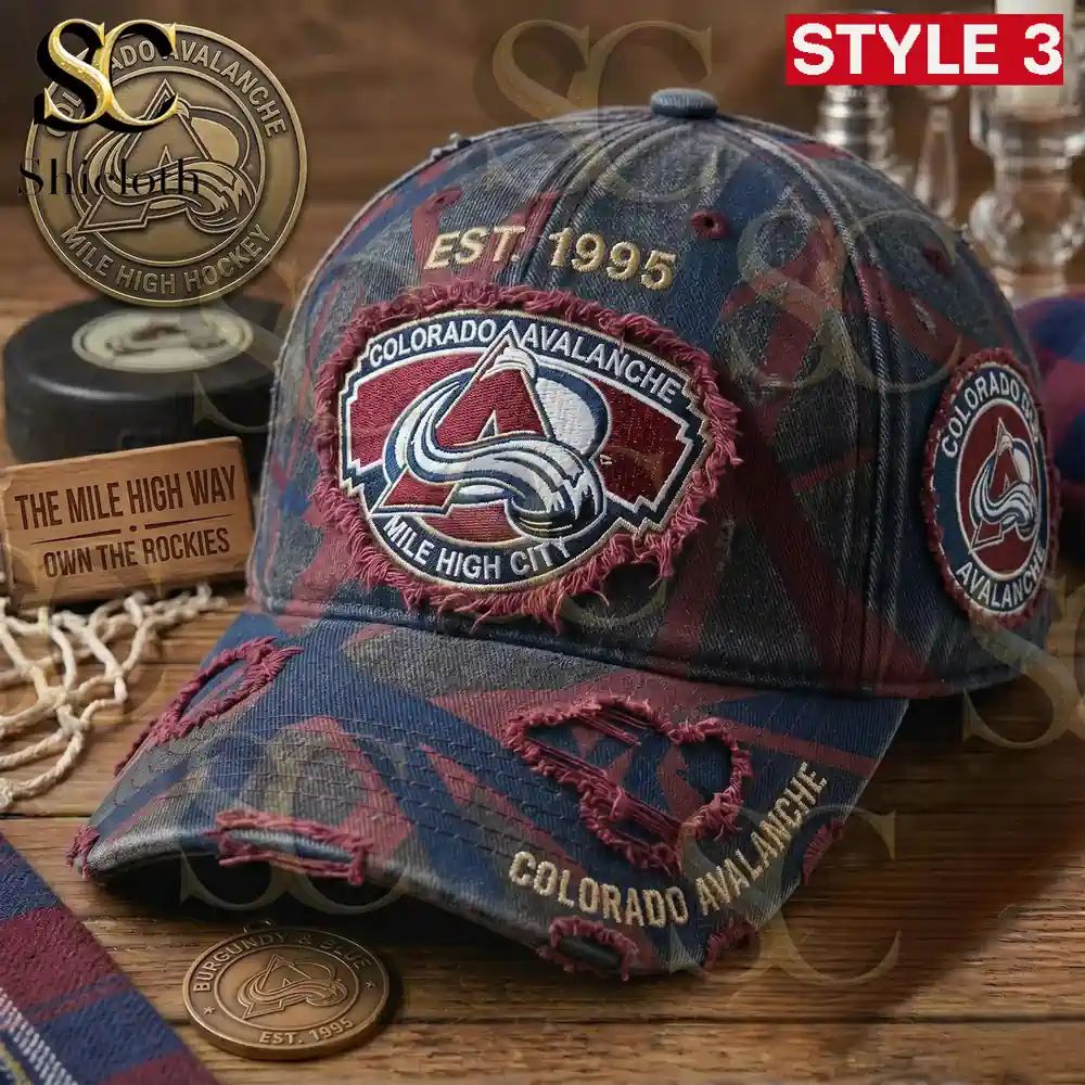 Colorado Avalanche Presidents’ Trophy Champions 2026 Cap