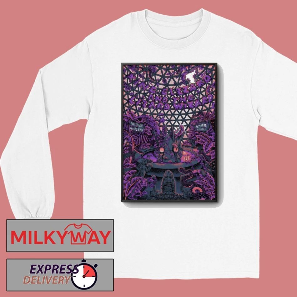 King Gizzard And The Lizard Wizard Brisbane Australia Dec 7 2025 Poster shirt
