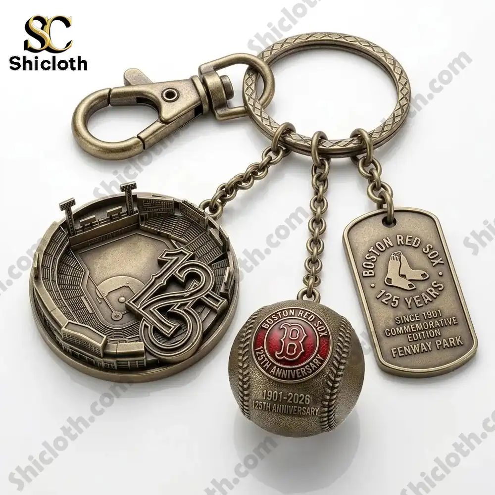 Boston Red Sox 125th Anniversary Collector’s Keychain